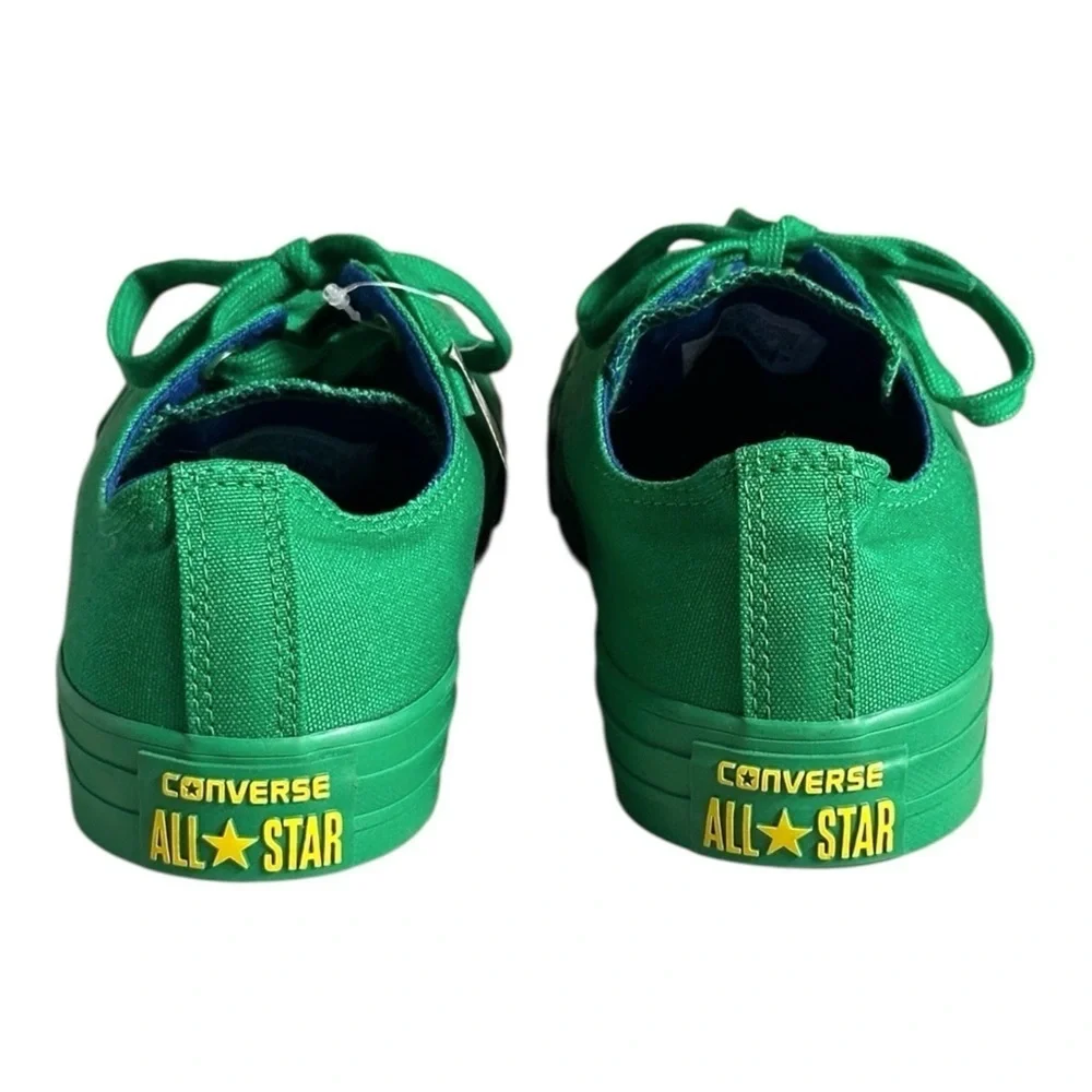 Converse Chuck Taylor All Star Low Top Brazil Flag Green Sneakers Unisex 7 9 NWT